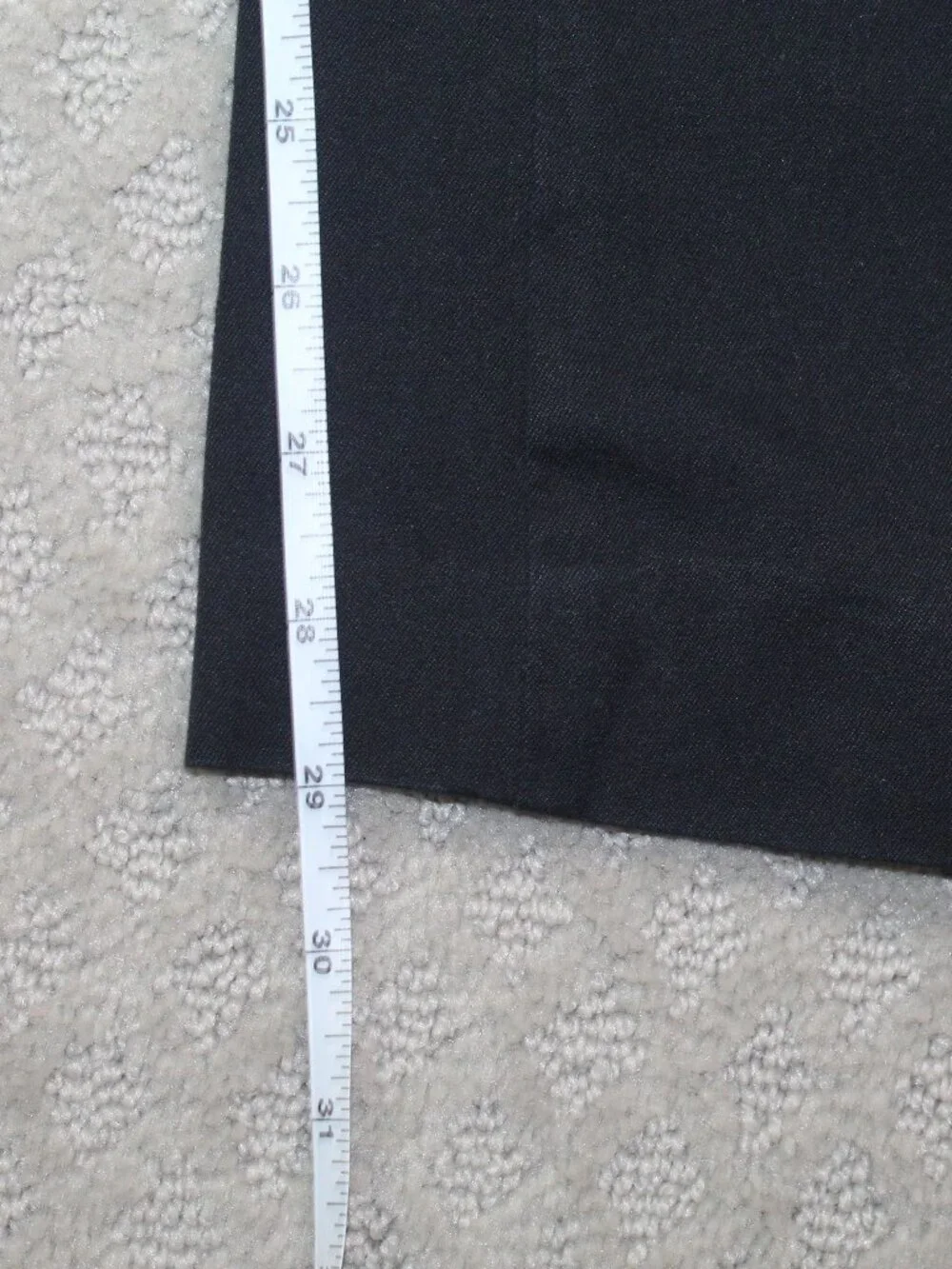 Gibson + Latimer Size 4 Black Mid Rise Straight Leg Chino Pants